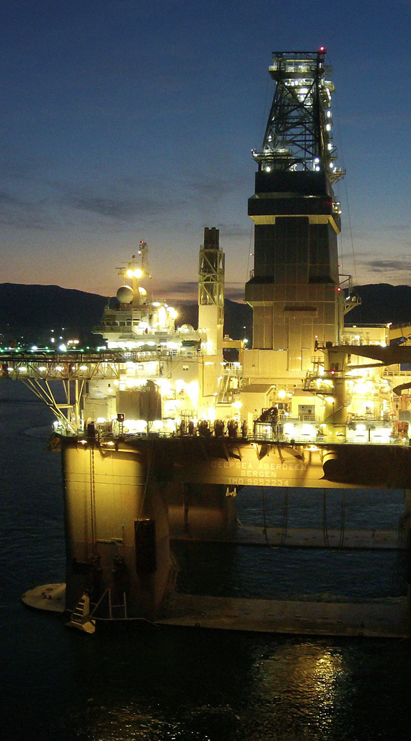 Wintershall Dea Drilling rig "Deepsea Aberdeen"